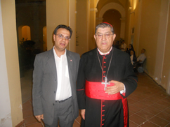 con S.E. Mons. Sepe